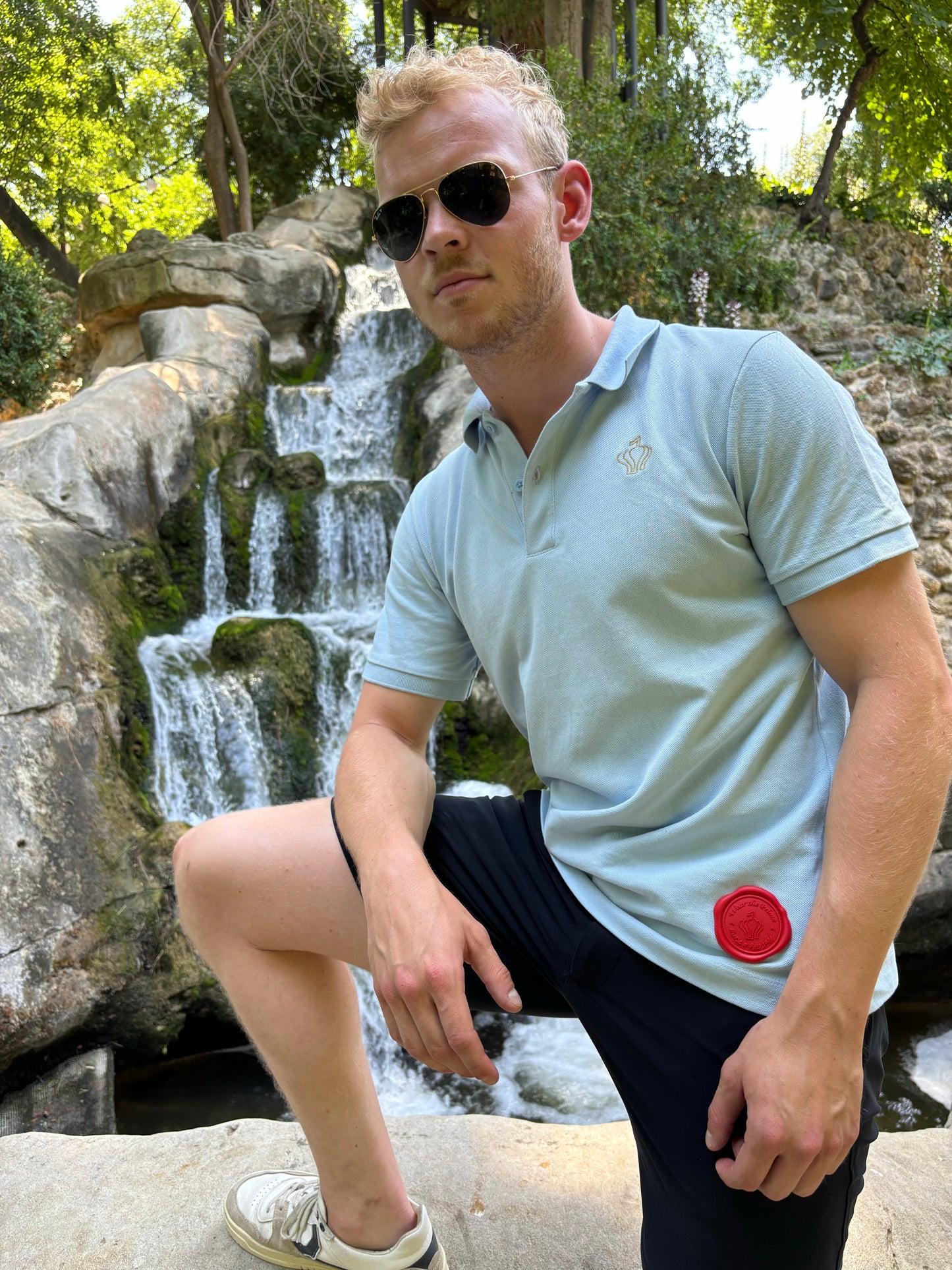 Prime Polo Hemel Blauw