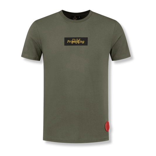 Prime T-shirt Khaki Groen