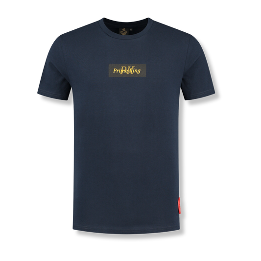Prime T-shirt Navy Blauw